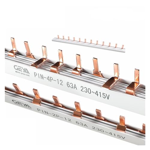 Barra colectora de cobre tipo pasador y horquilla 1,4 mm disyuntor MCB 12 vías 2