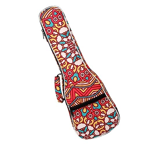 Housse ukulélé 21 pouces étanche avec mousse de protection et bandoulière réglable