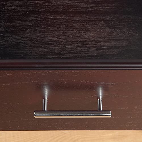 Modus Furniture Nevis Five Drawer Chest, Espresso #TOP2
