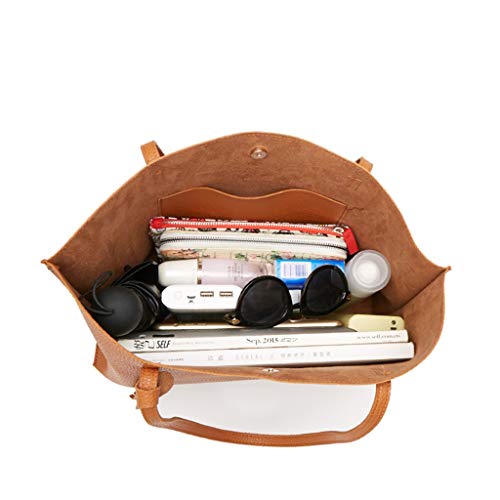 Homebaby® Borsa Pelle Grande Donna Nappe - Borsa