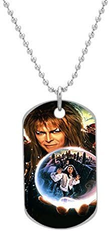 David Bowie3 Customized design personalized unique OvaL Dog Tag Pet Tag Cat Animal Tag necklace pendant Bead Chain