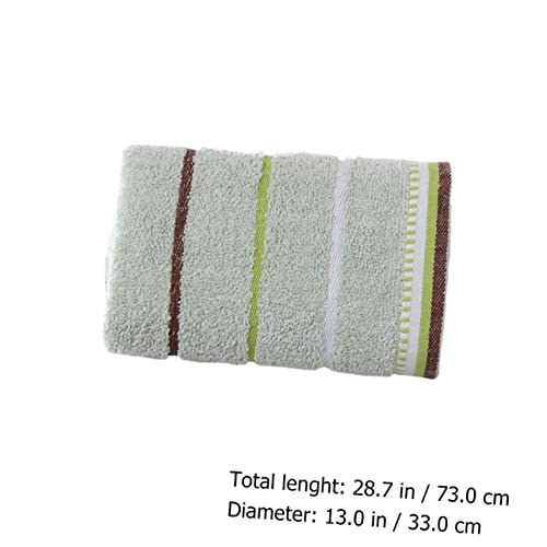 Toallas para limpieza facial de algodón SHOWERORO suaves juego de 3 piezas 7