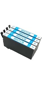 Amazon.co.jp: IB07CL4B＋IB07KB 4色5本セット (KB*2/CB/MB/YB) EPSON