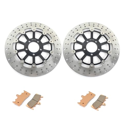 Disques de frein en acier inoxydable haut de gamme pour moto Ninja ZX9R 2000-2001
