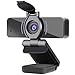 Produktbild ZILNK USB Kamera 1080P, Webcam mit Mikrofon, PC Desktop Laptop Voll HD Webkamera für Videoanrufe, Studieren, Konferenzen, Aufzeichnen, Spielen mit Drehbarem Clip, USB 2.0