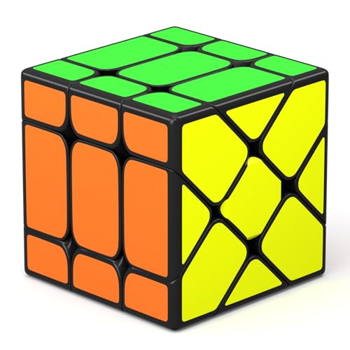 Vdealen Cubo Magico Irregolare, Lisci Speed Cube per Utenti Avanzati, Giocattoli Educativi Regali di Compleanno per Le Vacanze per Bambini Adolescenti Adulti (Fisher Cubo) Vdealen Cubo Magico Irregolare, Lisci Speed Cube per Utenti Avanzati, Giocattoli Educativi Regali di Compleanno per Le Vacanze per Bambini Adolescenti Adulti (Fisher Cubo)