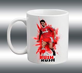 IAN RUSH LIVERPOOL 10OZ CERAMIC MUG/CUP, GIFT, OFFICE MUG