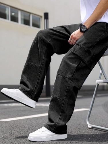 Image of QNIM Men Jeans || Jeans for Men || Cargo Pant (Q-08-09)