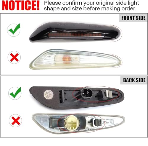Clignotant séquentiel à LED dynamiques pour BMW X3 E83 2004-2010 - 7
