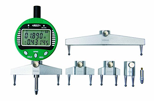 Insize 2183 Electronic Radius Gage, 0.2" - 27.5"/5 Mm - 700 Mm #TOP9