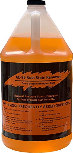 Auto Kare AK99 1G Rust Remover - Industrial Strength, Fast-Acting, 1 Gallon, 4-Pack Case