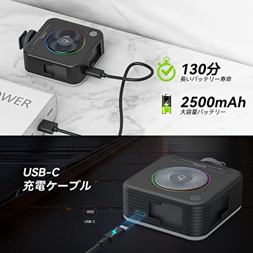 SmallRig RGB撮影ライト Vibe P108 LEDビデオライト 4055 の商品画像 3
