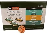 SIMPLY NOURISH Combo Pack Grain Free Wet Cat Food, Variety Pack, Plus Cat Toy (Will Vary)