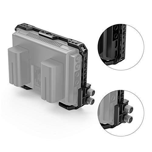 Smallrig Cage With Sun Hood And Clamp For Blackmagic Design Video Assist 7" 12G-Sdi/Hdmi 2792 #TOP4