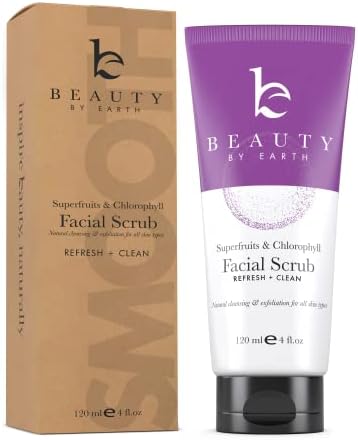 Exfoliating Face Scrub & Exfoliating Face Wash (2 in 1) - Face Exfoliator Scrub, Microdermabrasion Facial Scrub, Exfoliating Scrub in Natural Face Wash Base, Facial Exfoliator, Exfoliante Para La Cara…