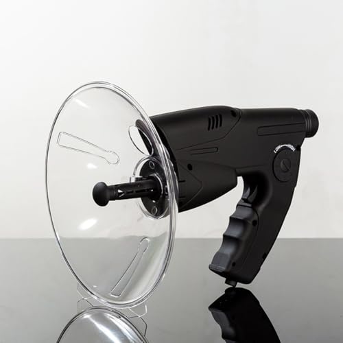 Micrófono parabólico con monocular 8X y auriculares para observación de aves en color negro 3