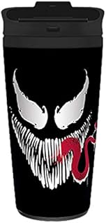 Pyramid MTM25359 Venom (Face) Metal Travel Mug, Black