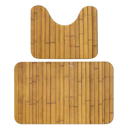 Tapis de bain doux et absorbants pour douche et contour de sol en U - 6