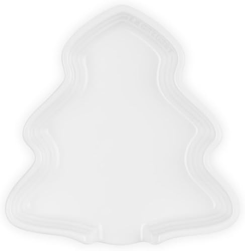 Le Creuset Noël Collection - Soporte para cucharas para árbol navideño, color blanco