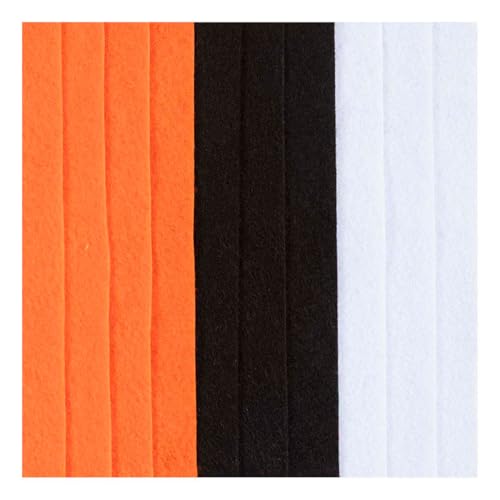 Feutre de bricolage multicolore A4 pour décorations de table d'Halloween