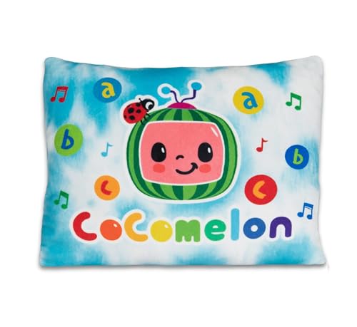 NoJo CoComelon Squishy Toddler Throw Pillow - Soft Plush Kids Room Decor