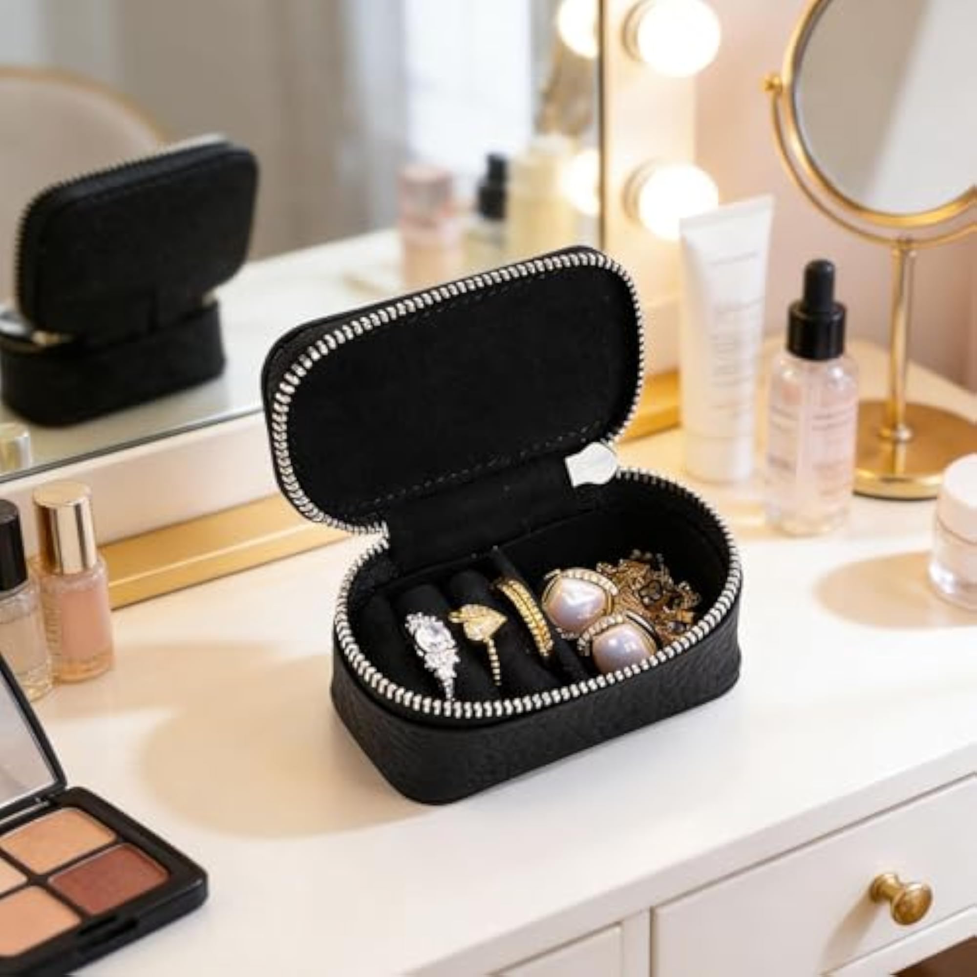 Mini Jewelry Earring Necklace Storage Gift Box