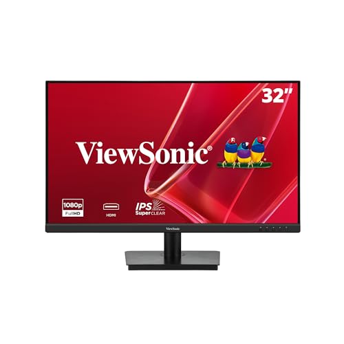 ViewSonic VA3209M 32 Inch 1080p Monitor, IPS Display...