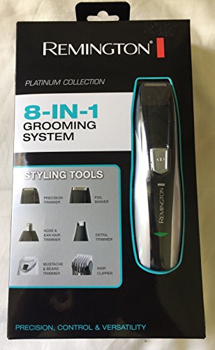 Remington Platinum Collection 8 in 1 grooming system Rechargeable In Box PG 350