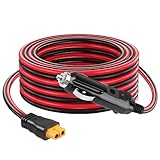 Câble de charge de voiture XT60 de 3 m : cet adaptateur allume-cigare de 3 mètres convertit une prise de véhicule 12 V/24 V en une prise femelle XT60 sûre, transférant l'alimentation CC stable de votre voiture, camion, camping-car, bateau ou camping-car vers des centrales électriques portables, des générateurs solaires et des batteries lithium-ion équipées d'une entrée XT60 pour un hors réseau pratique charge