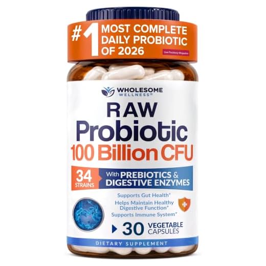 Organic Probiotics 100 Billion CFU, Dr Formulated Probiotics for Women, Probiotics for Men and Adults, Complete Shelf Stable Probiotic Supplement with Prebiotics & Digestive Enzymes; 30 Capsules