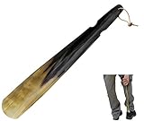 Size: HORN-16'' 5MOONSUN5 Shoe Horn Made with Real Horn Handmade. Home or Travel Use. Shoehorn for Men or Women Shoes & Boots. Best Gift Idea. (HORN-16'')
