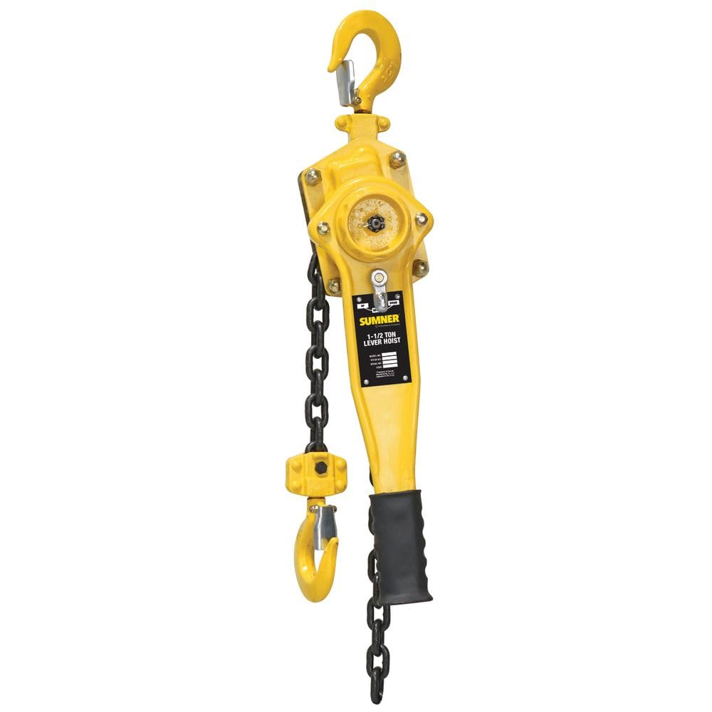 Southwire SUMNER 1-1/2 Ton Lever Hoist with 10 ft. Chain Fall
