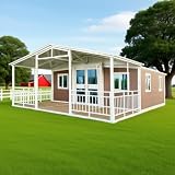 Tiny Home - Casa prefabricada portátil plegable personalizable con cocina y baño, parques de casas rodantes para vivir para adultos en venta
