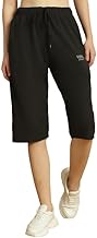 Mack Jonney Solid Regular Fit Polyster Lycra Capri for Women-P