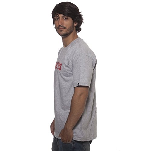 Etnies Box Logo, Color: Grey/Heather, Size: L