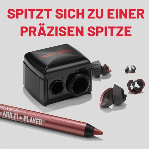 REVLON Universal Points Sharpener for All Wooden & Plastic Pencil Sizes, Dual Pencil Sharpener for Lip Liner, Eyebrow, and Eyeliner Pencils – Ansicht 6