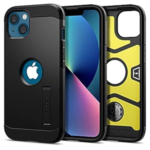 Spigen voor iPhone 13 Case Tough Armor Hoesje -Zwart