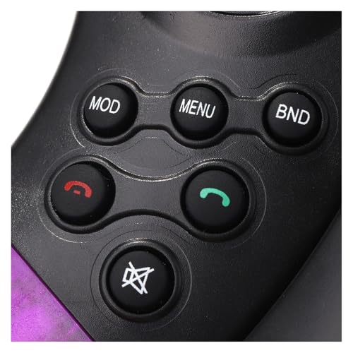 Télécommande au volant boutons de navigation sans fil pour autoradio MP5 de voiture