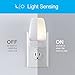 GE LED Night Light, Plug-in, Dusk to Dawn Sensor, Warm White, Ambient Lighting, Ideal Kids Adults Nightlight for Bedroom, Bathroom, Nursery, Hallway, Kitchen, 30966, 2 Pack