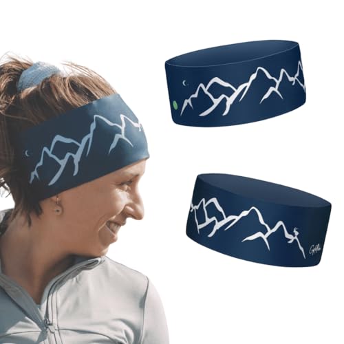 Bergwelten Outdoor Stirnband: Atmungsaktiv & rutschfest | Ideal für Sport Outdoor & Abenteuer