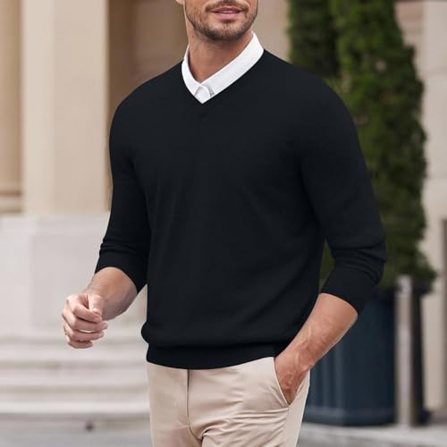 Pull en tricot chaud et confortable pour l'hiver décontracté XL