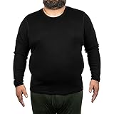 MERIWOOL Mens Base Layer - 100% Merino Wool Midweight Long Sleeve Thermal Shirt