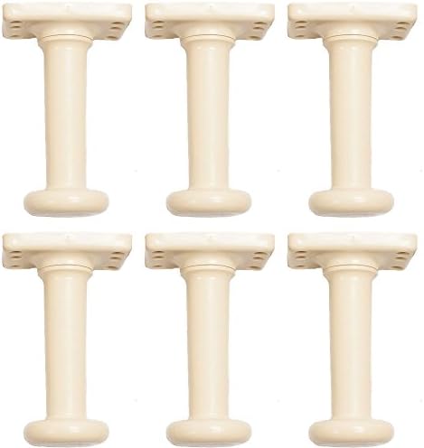 Adjustable Bed Risers 7 Inch Twin Set of 6