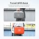 BRDRC Neo Tasche, Wasserdichtes Koffer Tragbare für DJI Neo Fly More Combo Tragetasche Reisetasche für RC-N3 Drohne Zubehör orange Farbe