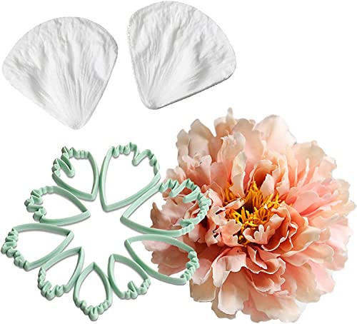 Moule en silicone en forme de pivoine pour décoration de gâteaux Cover