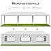 Smartxchoices 10' x 30' Outdoor Waterproof Gazebo Canopy Tent with Removable Sidewalls and Windows Heavy Duty Tent for Party Wedding Events Beach BBQ, White