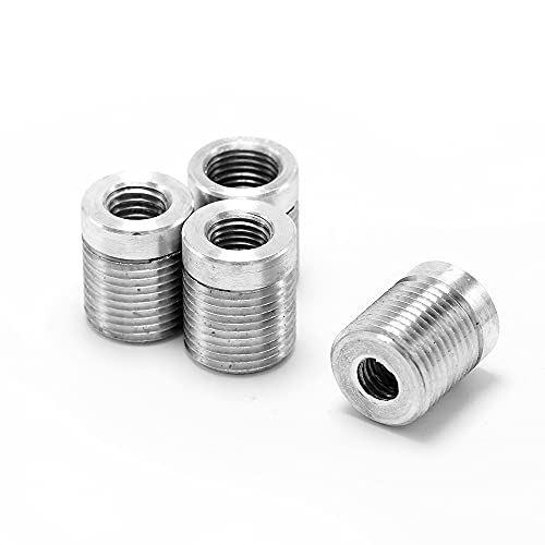 Amazing Auto (Sliver) Racing Manual Gear Shift Knobs Adapters For Fit Compatible With Mazda Tacoma Sti Honda Accord Subaru Focus St Miata Toyota #TOP3