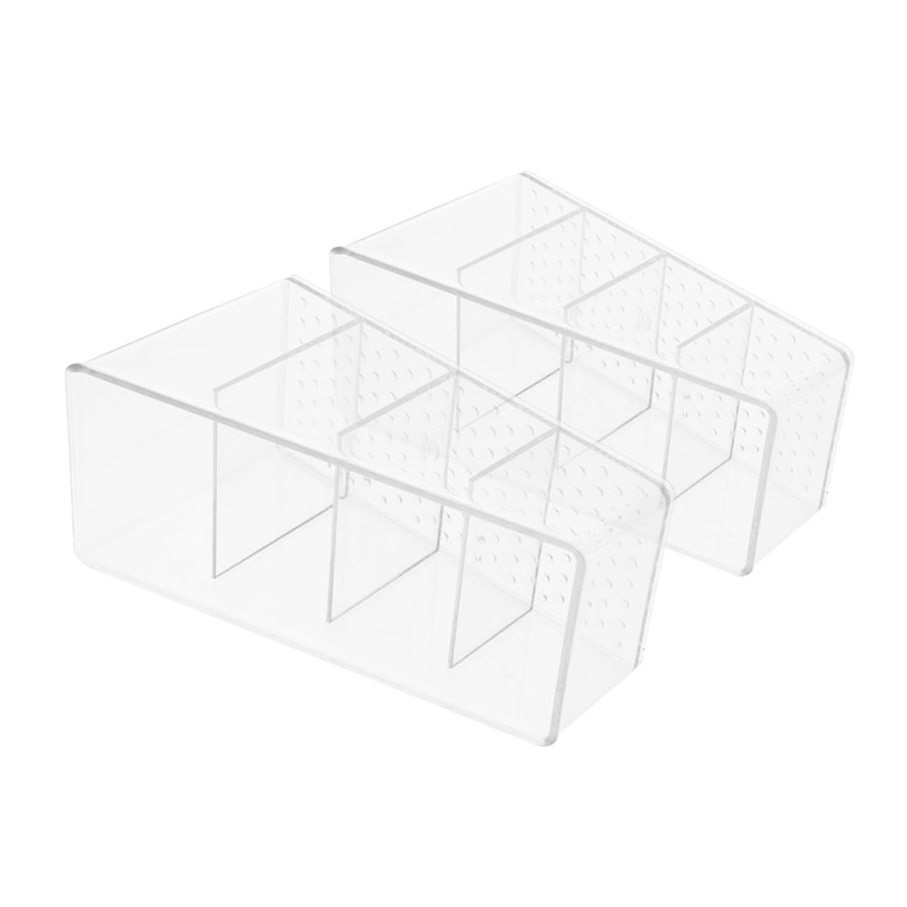 SOLUSTRE Station Organizer 2 Tea Bag Storage Cases Sugar Bag Stand Packet Organizer Pantry