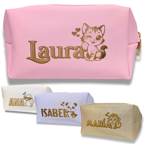 Neceser Personalizado - Neceser Personalizado Mujer - Neceser Personalizado Niña - Neceser Niña - Neceser Mujer Pequeño - Neceser Mujer - Neceser Para Personalizar - Bolsa Aseo Mujer