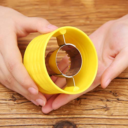 Blusea Aço Inoxidável Plástico Milho Planer Thresher, Ferramenta de Cozinha Descascador de Milho Dis